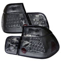 SPYDER BMW E46 3-Series 99-01 4Dr LED Tail Lights Smoke ALT-YD-BE4699-4D-LED-SM 5000774