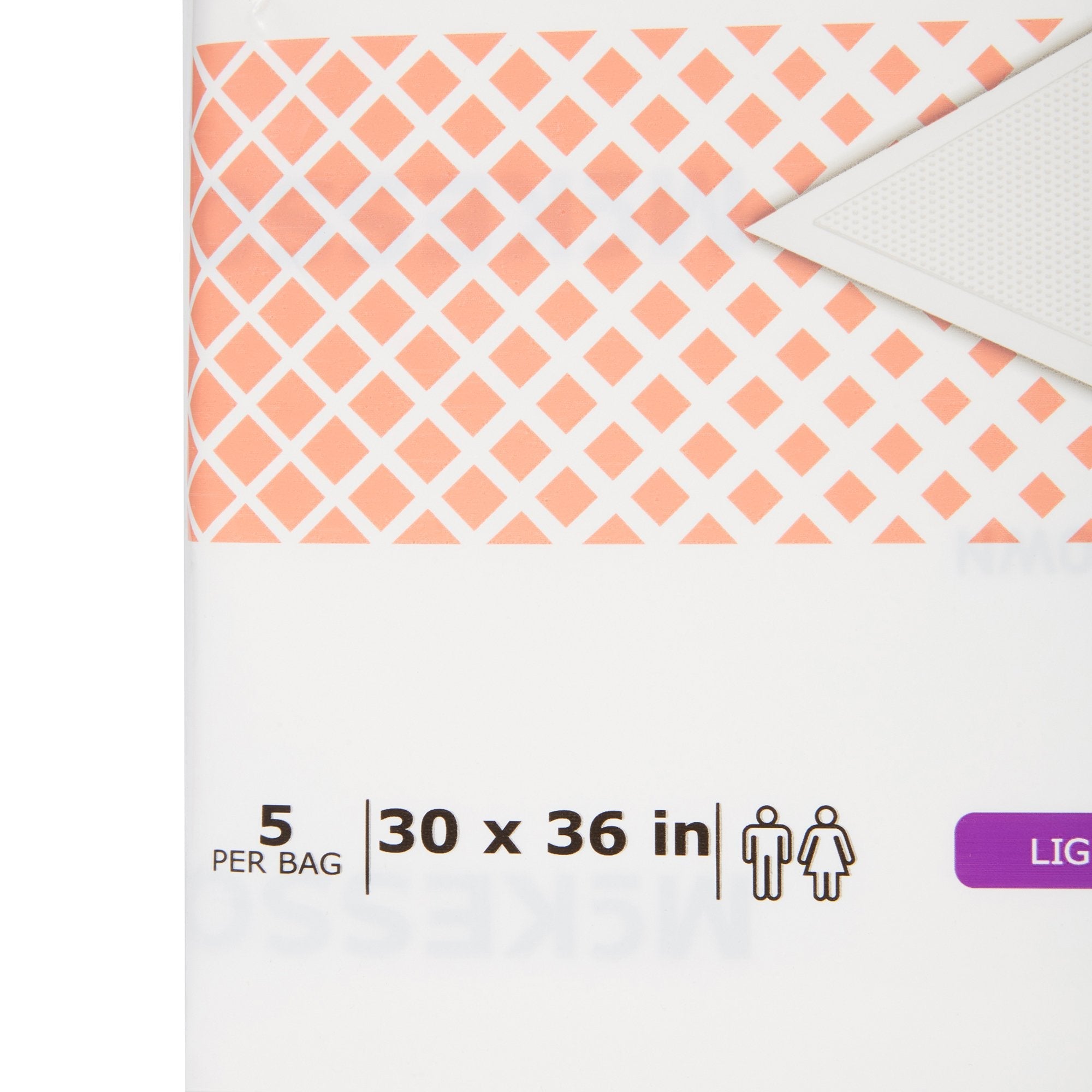 McKesson Ultimate Breathable Underpads, Heavy Absorbency, 30 x 36 Inch, White UPMX3036