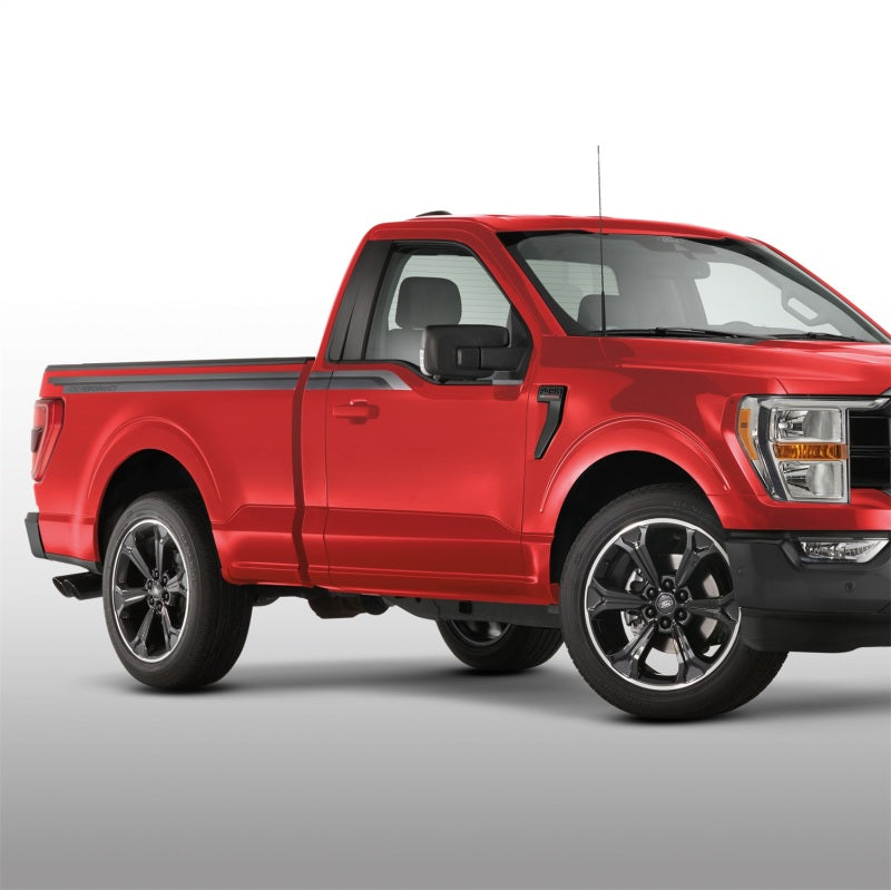 Ford Racing 15-23 F-150 22in Wheel Kit - Black w/Machined Face M-1007K-S2295B