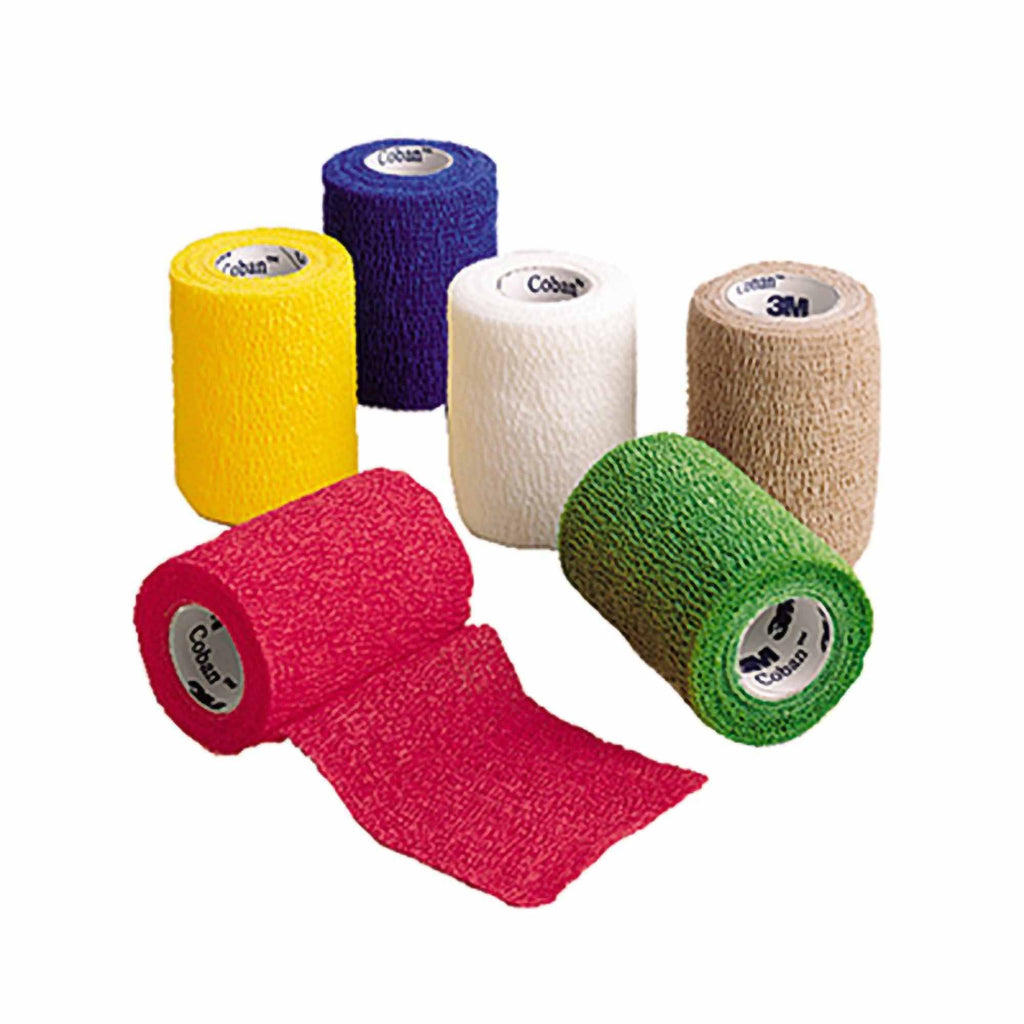 3M™ Coban™ Self-adherent Closure Cohesive Bandage, 4 Inch x 5 Yard 1584B