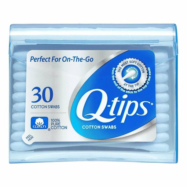 Q-Tips¬Æ Cotton Swabs Purse Pack, 30 ct