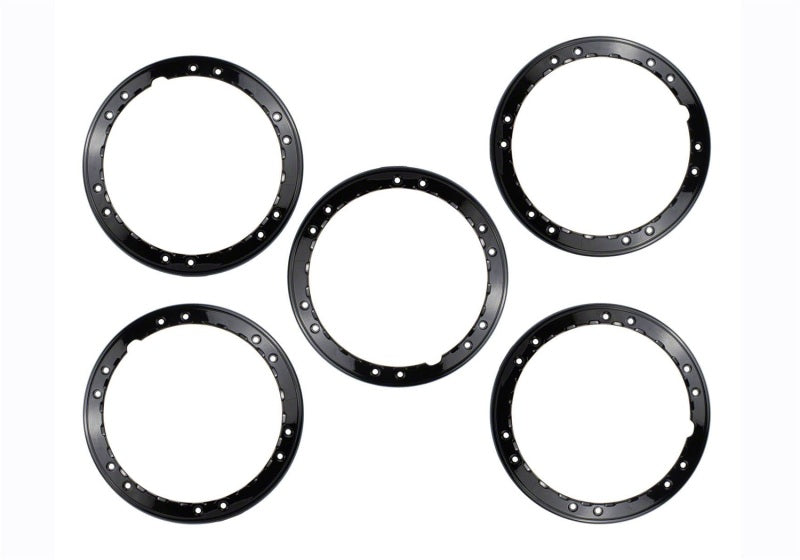 Ford Racing 21-22 Bronco Bead Lock Trim Ring Kit - Black M-1021K-BLB