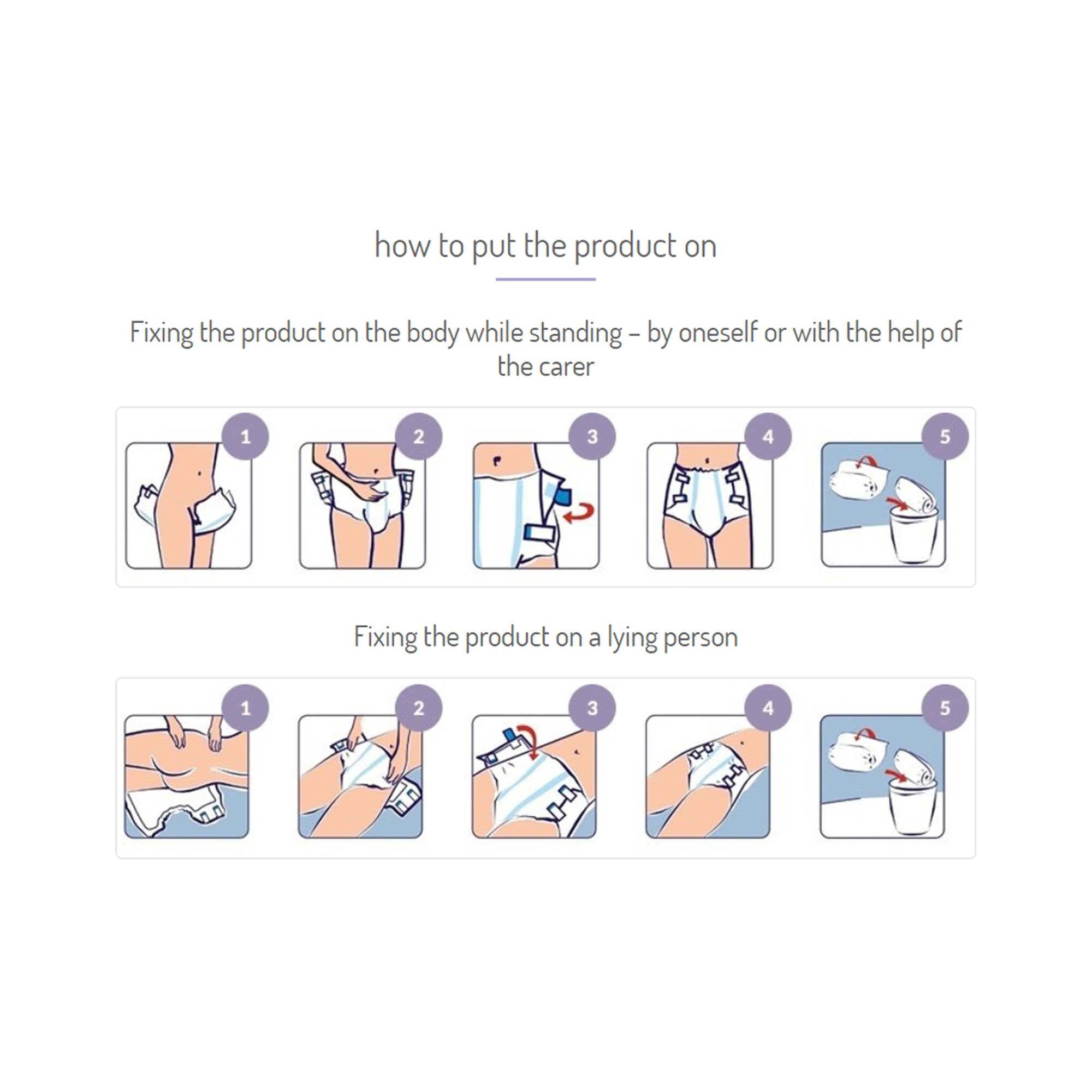 Seni® Super Quatro Severe Absorbency Incontinence Brief, Regular S-RE10-BQ1