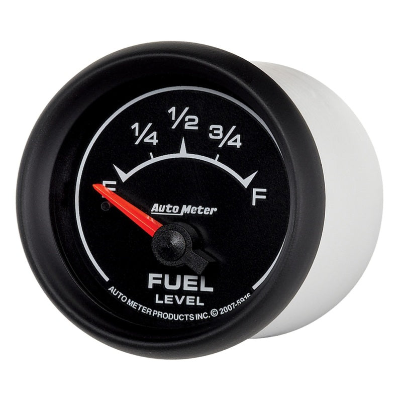 AutoMeter Gauge Fuel Level 2-1/16in. 240 Ohm(e) to 33 Ohm(f) Elec Es 5916