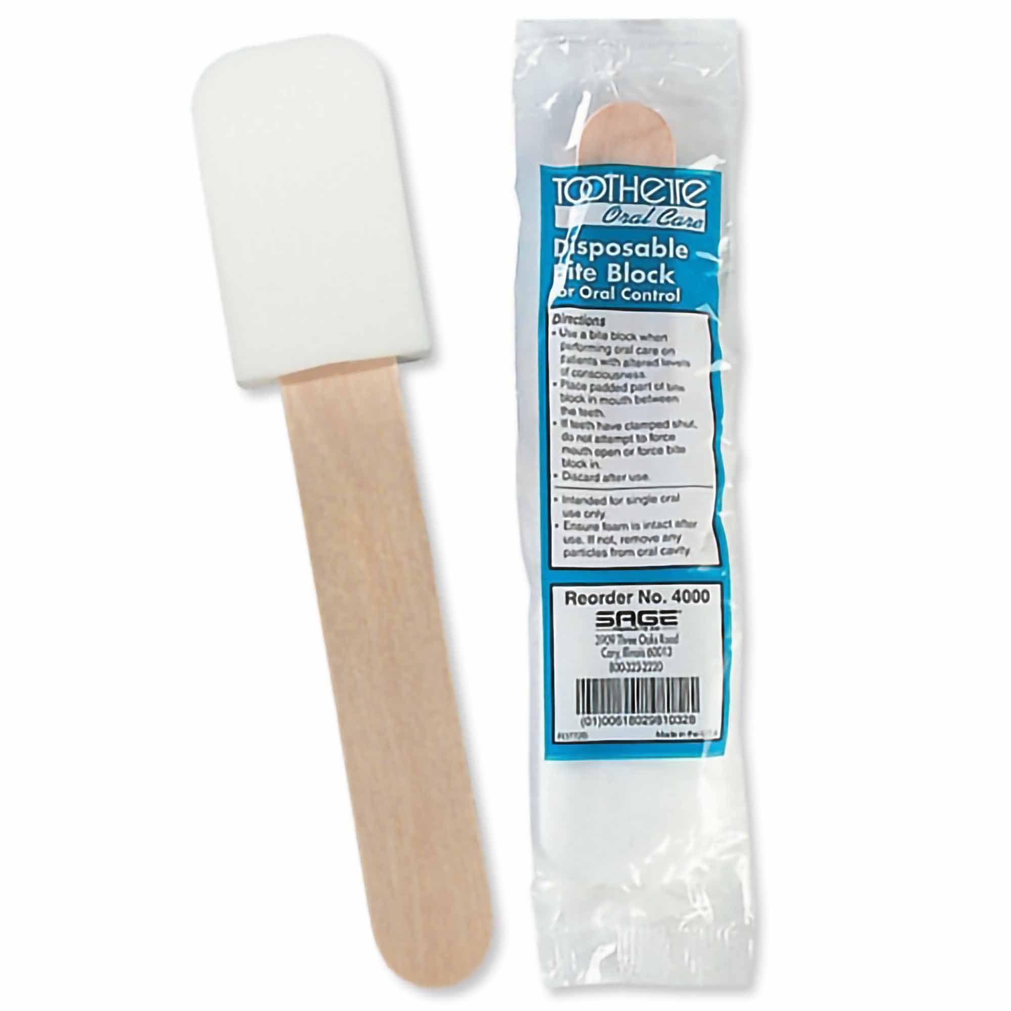 Toothette® Bite Block / Tongue Depressor 4000