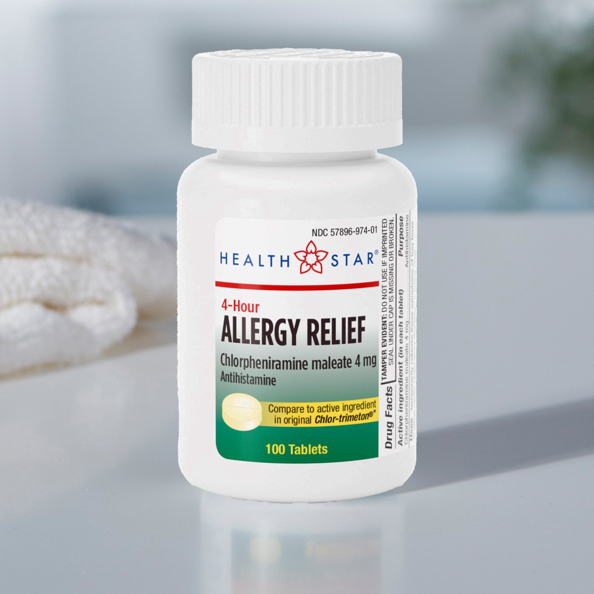 Health*Star® Chlorpheniramine Maleate Allergy Relief 784-01-HST
