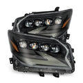 AlphaRex 14-19 Lexus GX460 (Non-AFS) NOVA LED Proj Headlights Alpha Black w/Activ Light/Seq Signal 880301 *Discontinued