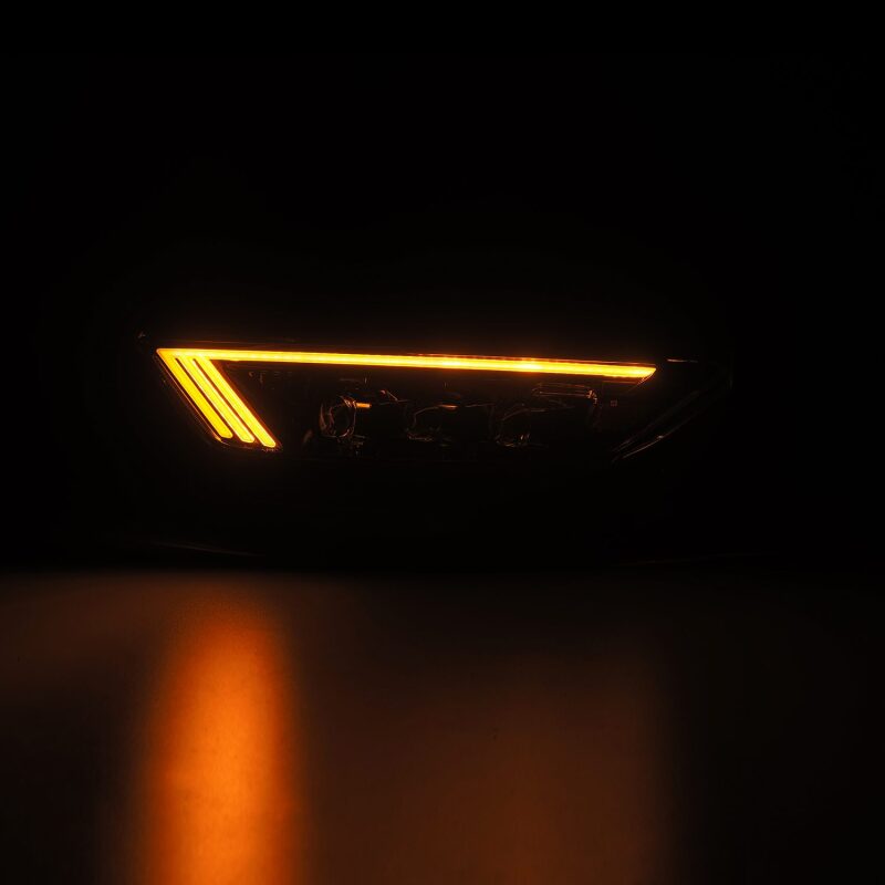 AlphaRex 15-17 Ford Mustang NOVA LED Proj HL Alpha-Black w/Activ Light/Seq. Signal + Switchback DRL 880114 *Discontinued