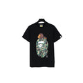 Bathing Ape Black T-Shirt without Collar