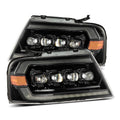 AlphaRex 04-08 Ford F-150 (No 2004 Heritage) NOVA-Series LED Proj HL Chrome w/Actv Light / Seq. Sig 880130 *Discontinued