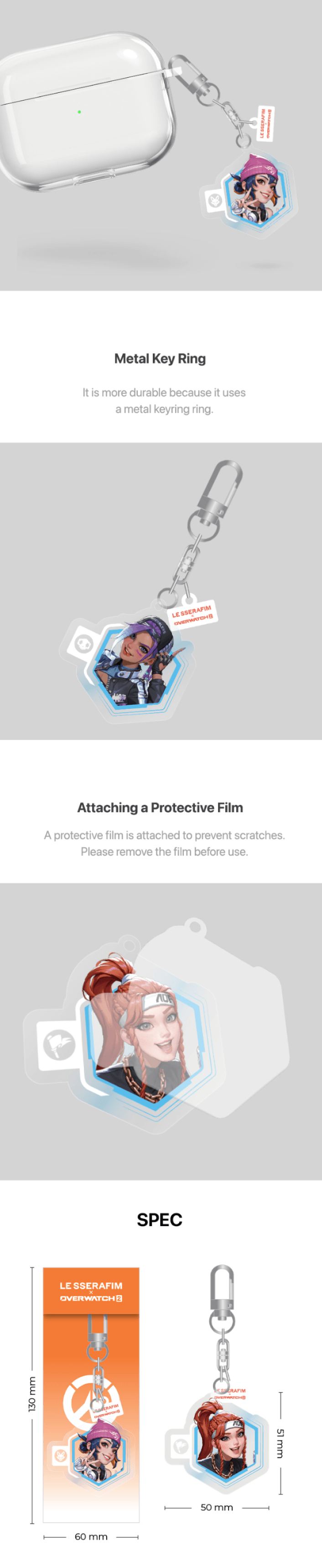 LE SSERAFIM x Overwatch 2 Special Collection Official MD