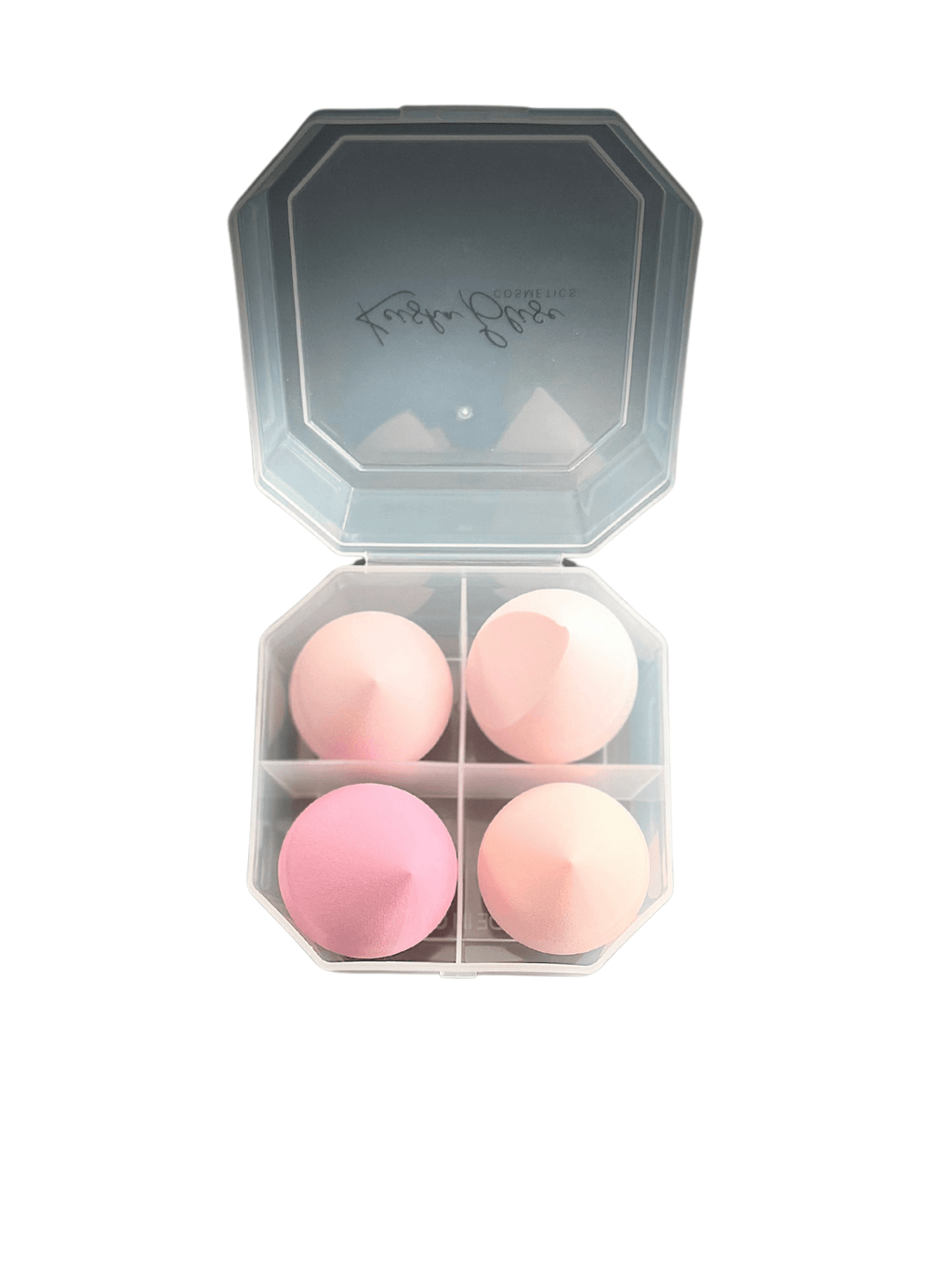 4 - Piece Makeup Sponge Set with Travel Case - PhishStones Products