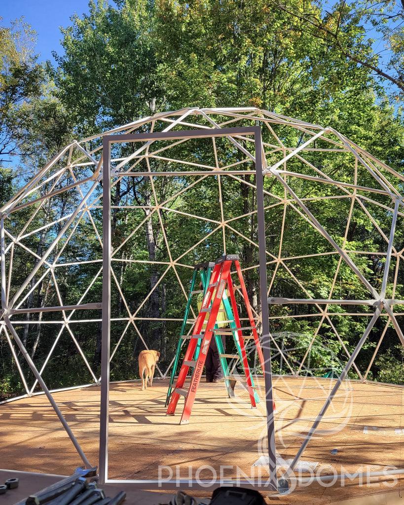 4-Season DELUXE Glamping Package Dome - 20'/6m - Phoenix Domes