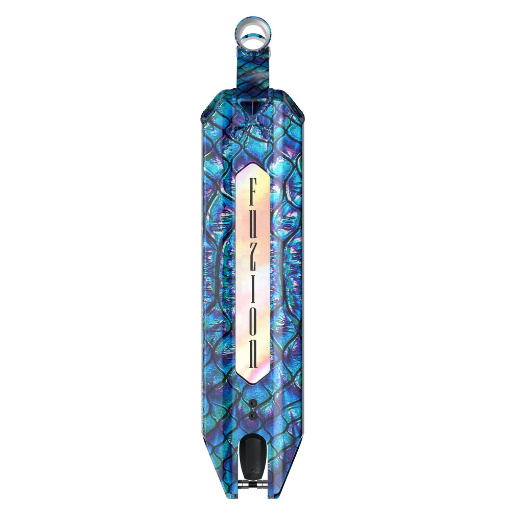Fuzion Entropy 2.0 Scooter Deck 4.75″x19.5″ - Dragon Scale