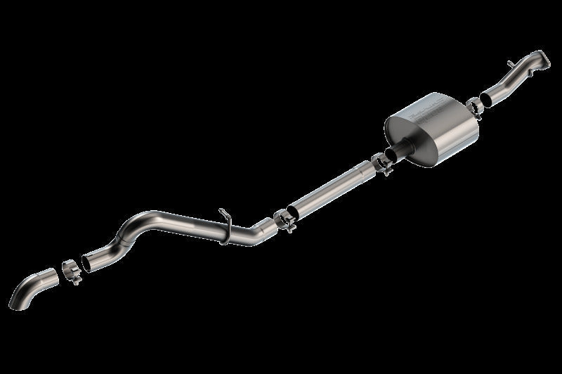 Borla 21-22 Ford Bronco 2.7L 2DR/4DR T-304 Stainless Steel Cat-Back S-Type Exhaust - Brushed 140902