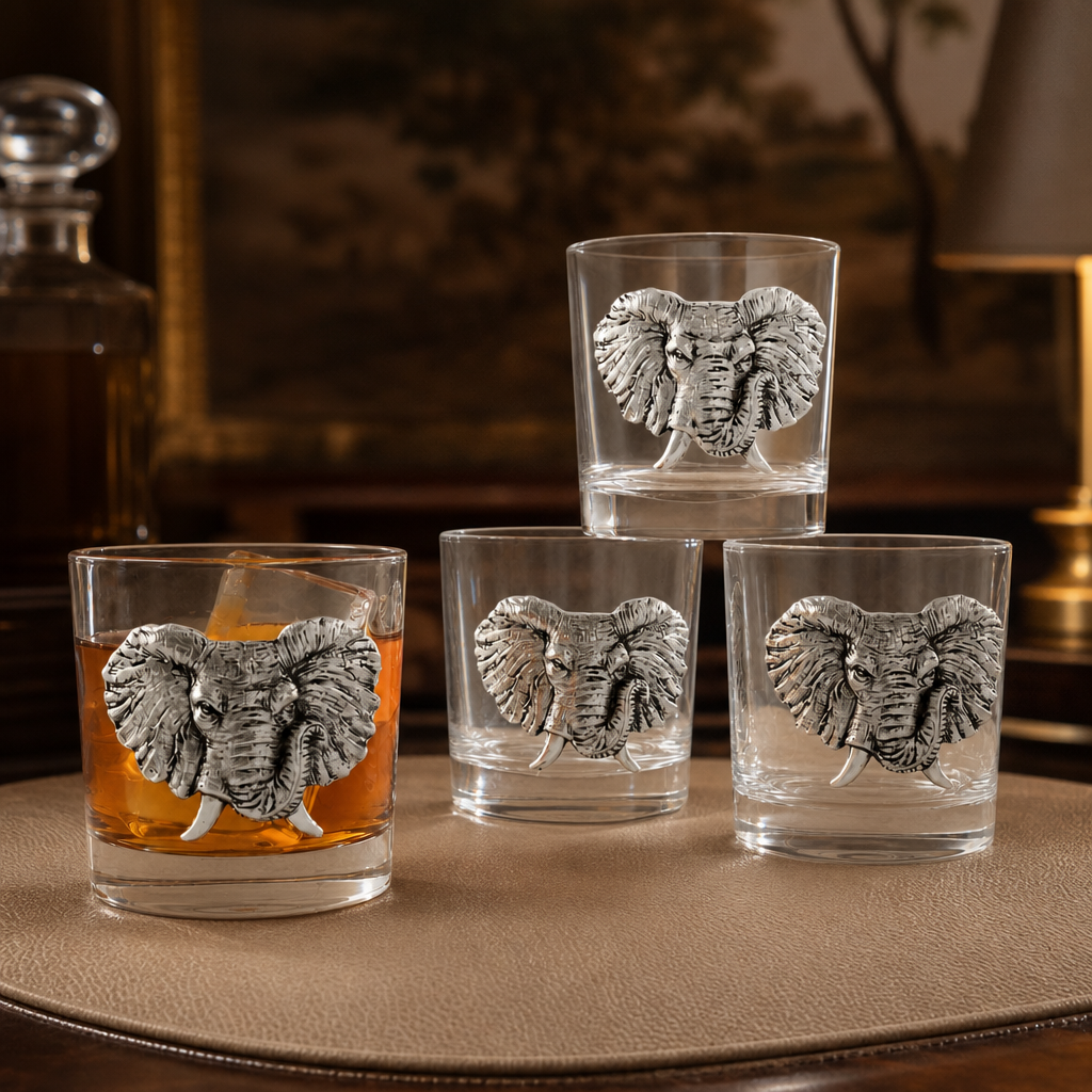 Elephant Bar Glasses Set of 4