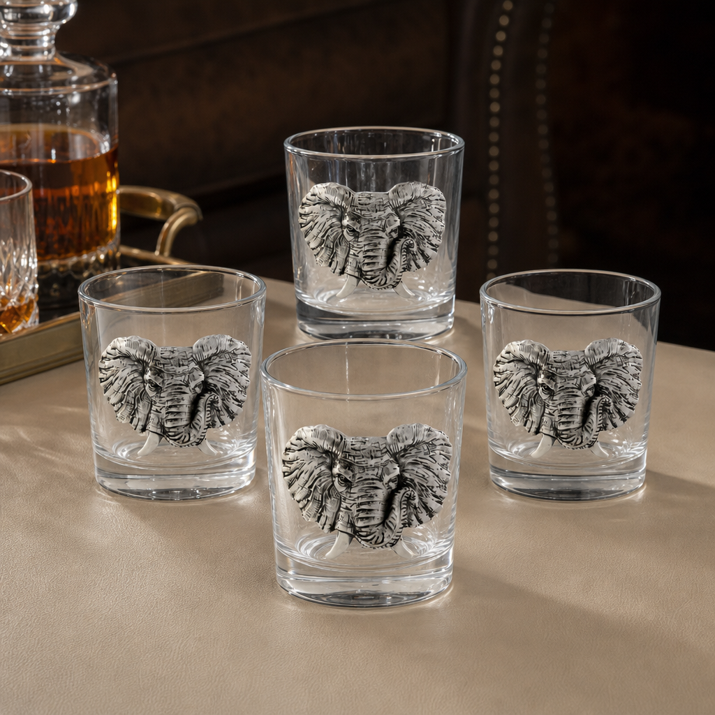 Elephant Bar Glasses Set of 4