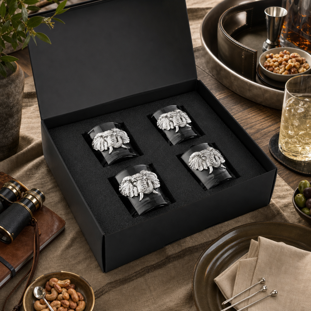 Elephant Bar Glasses Set of 4