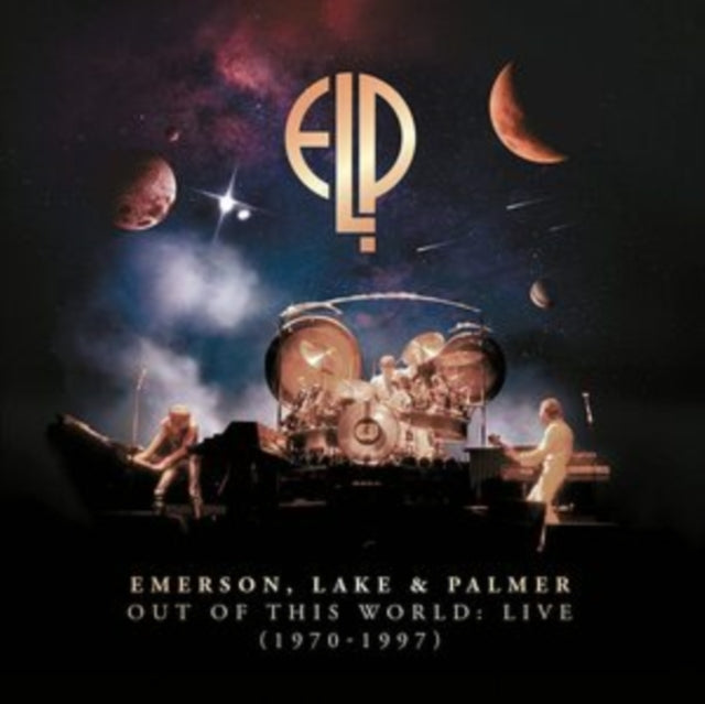 Lake & Palmer Emerson - Out Of This World: Live (1970-1997) (10LP) & Pictures At An Exhibition (White LP Vinyl) & Black Moon