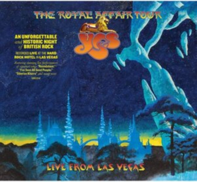 Yessingles (Yellow/Orange/Black Splatter LP Vinyl) (Rocktober) & Quest (2LP/2CD/Sky Blue Vinyl) (I) & Royal Affair Tour (Live In Las Vegas) & Fragile (Super Deluxe/LP/CD/DVD)