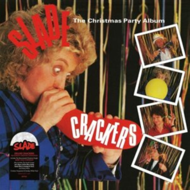 Slade - Slade Alive! (Red & Black Splatter LP Vinyl/Limited Edition) & Crackers (Snowflake Splatter LP Vinyl) & Merry Xmas Everybody