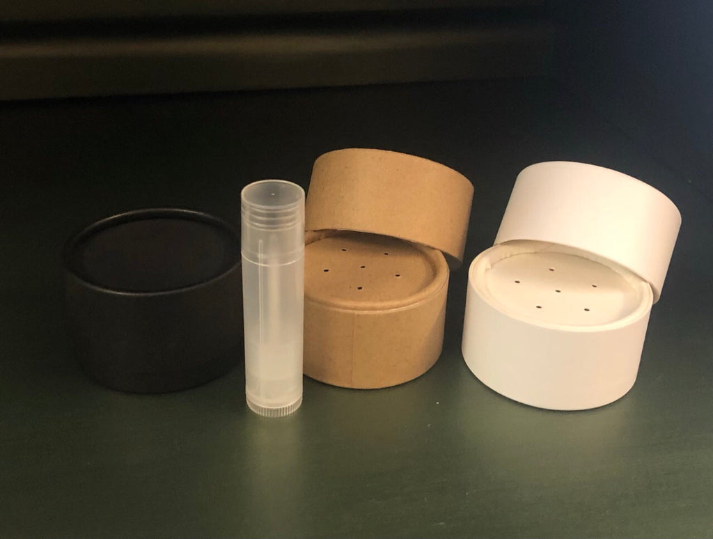 1 ounce / 30 g Shallow Paper Shaker Jar
