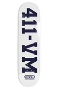 411VM Athletic 8.5" Skateboard Deck