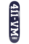 411VM Athletic 8.25" Skateboard Deck