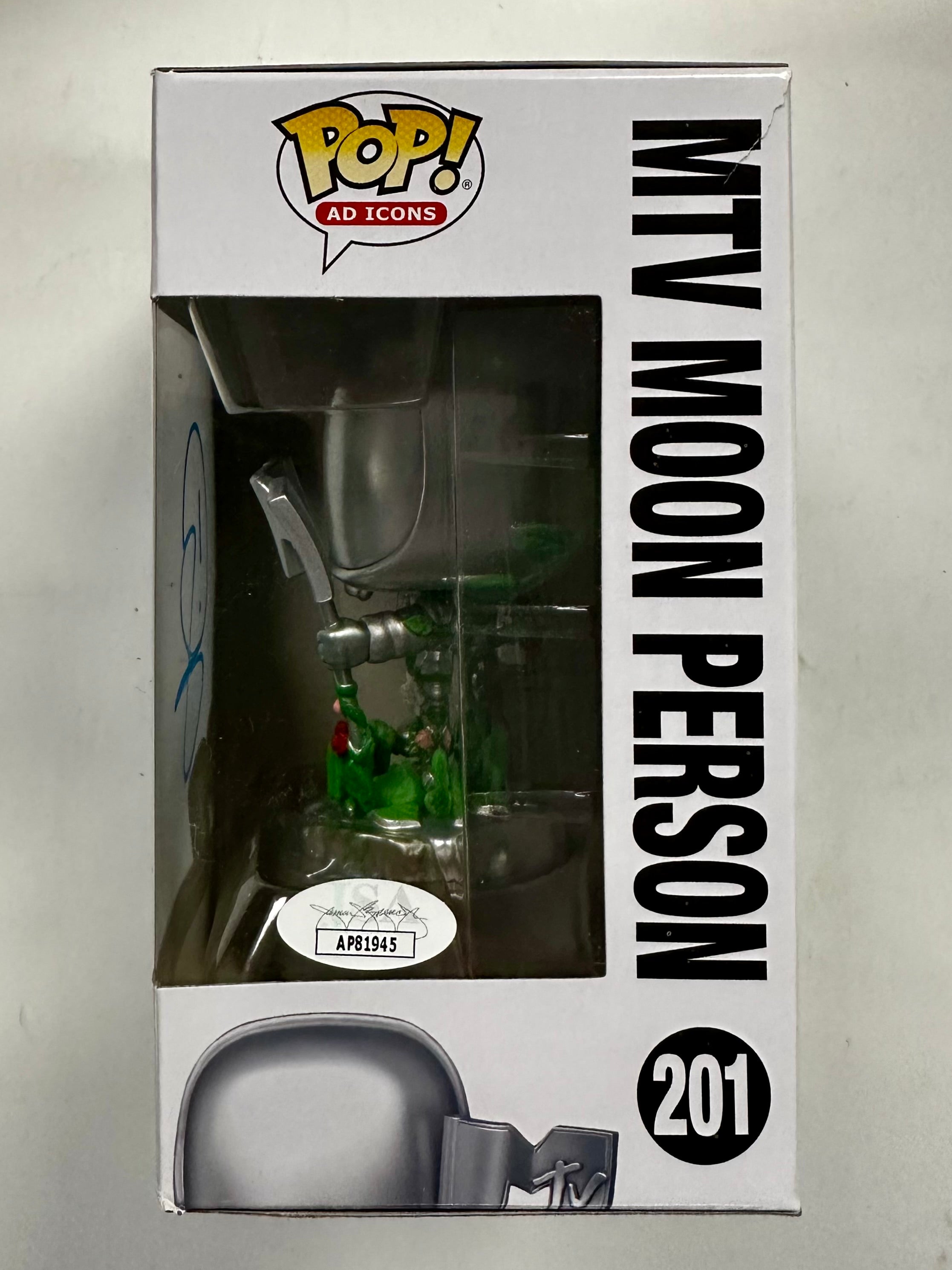 Corey Glover Signed Living Colour MTV Music Funko Pop! #201 With JSA COA