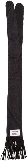 UltraFlex Tail Bag with Fringe | Color Black | Protects Horse Tails | Natural Feel Fringe | UV Protection | Easy to Clean | Stable Essential