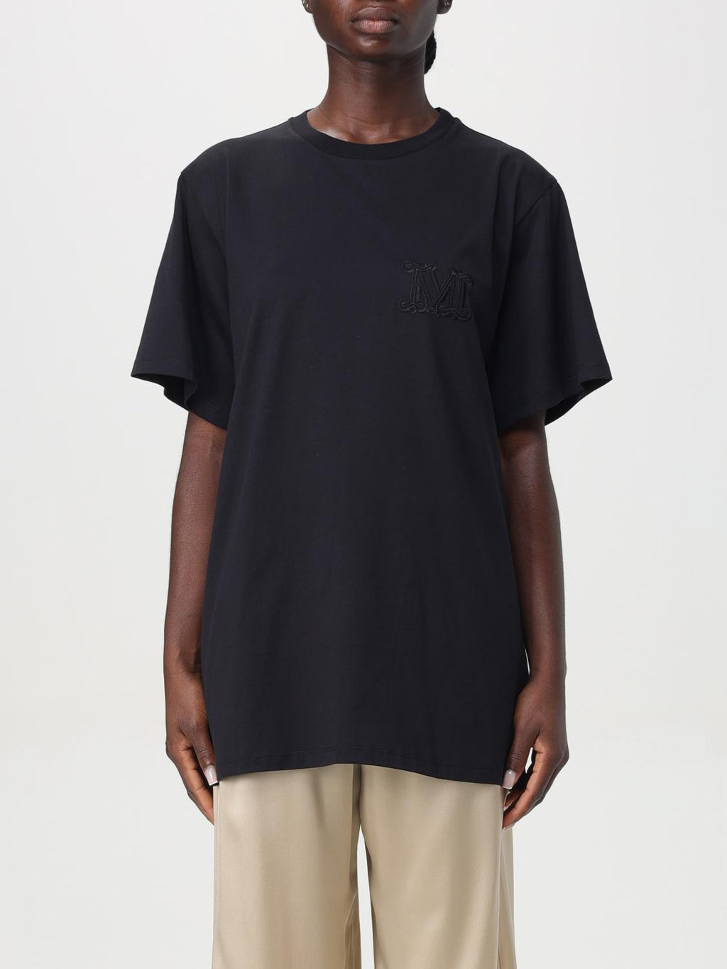Max Mara T-Shirt Woman Black