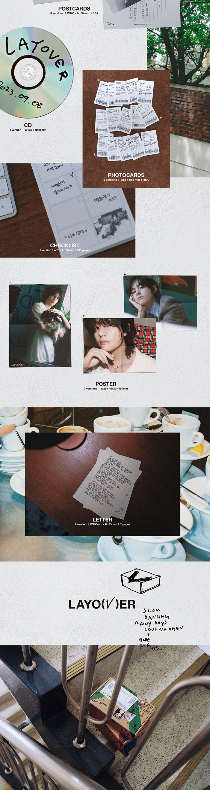 BTS V 1st Solo Album  - Layover