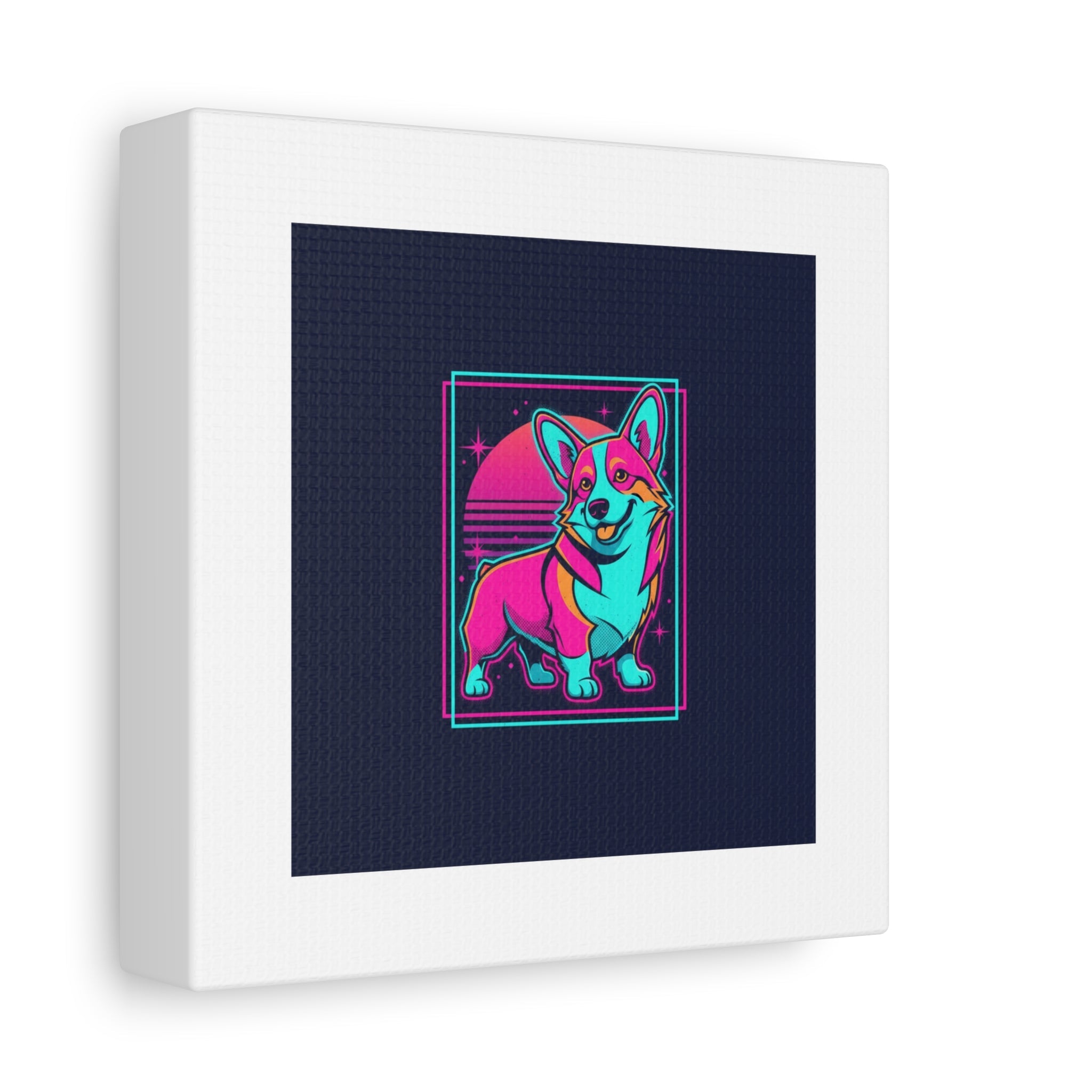 Platonic Love Corgi Canvas | Friendship Valentine, Galentine’s Wall Art