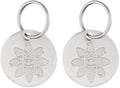 Natural Flea & Tick Repellent Collar Tag for Dogs & Cats – BioPower Pet Shield – Safe for Pets When Used as Directed – Lasts 1 Full Year - Regular Tag (2 Pack)