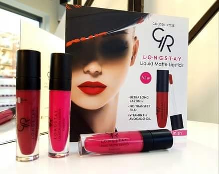 Golden Rose Longstay Liquid Matte Lipstick No:09 - Vibrant Color | Matte Finish