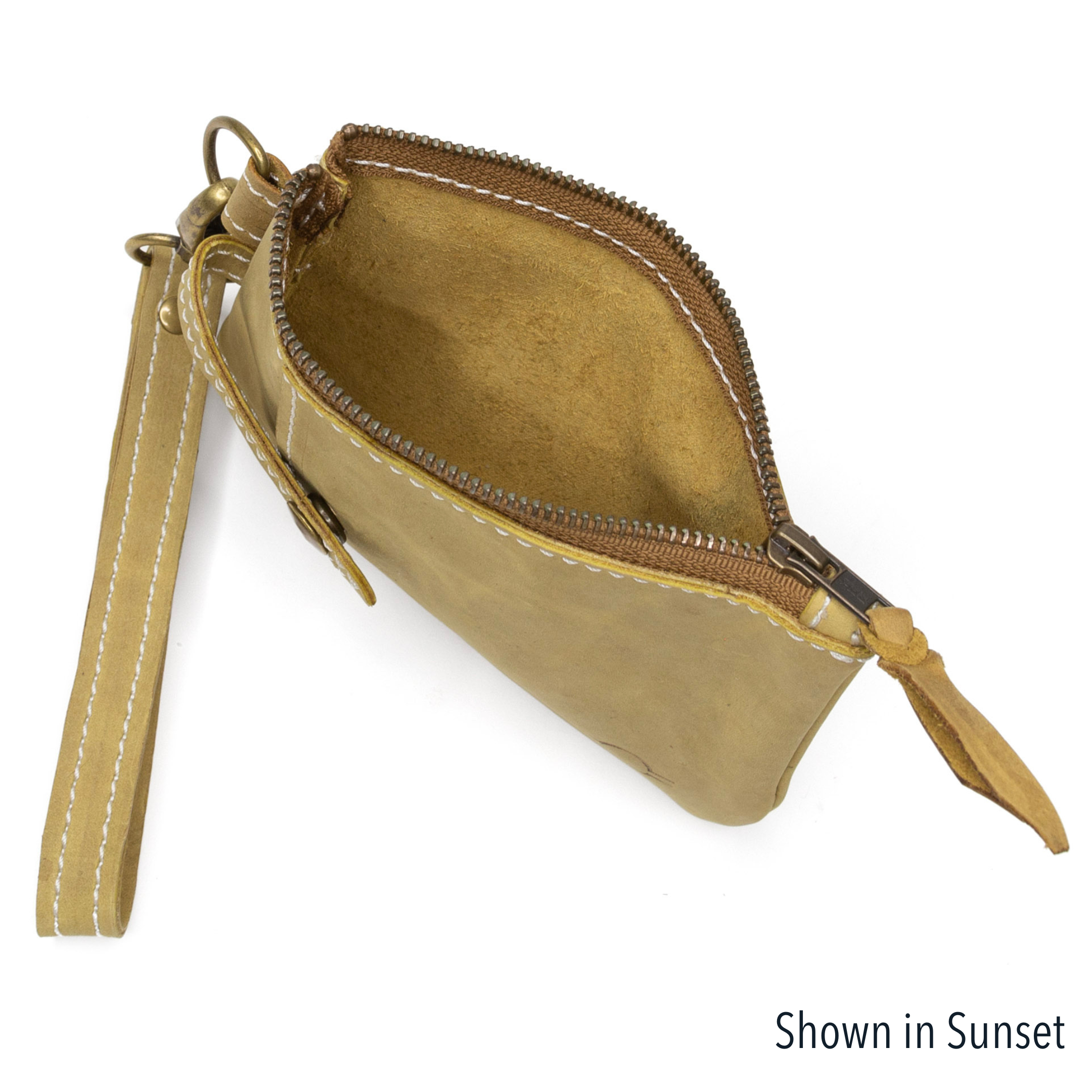 Scalloped Edge Concert Wristlet with Crossbody: Sunset