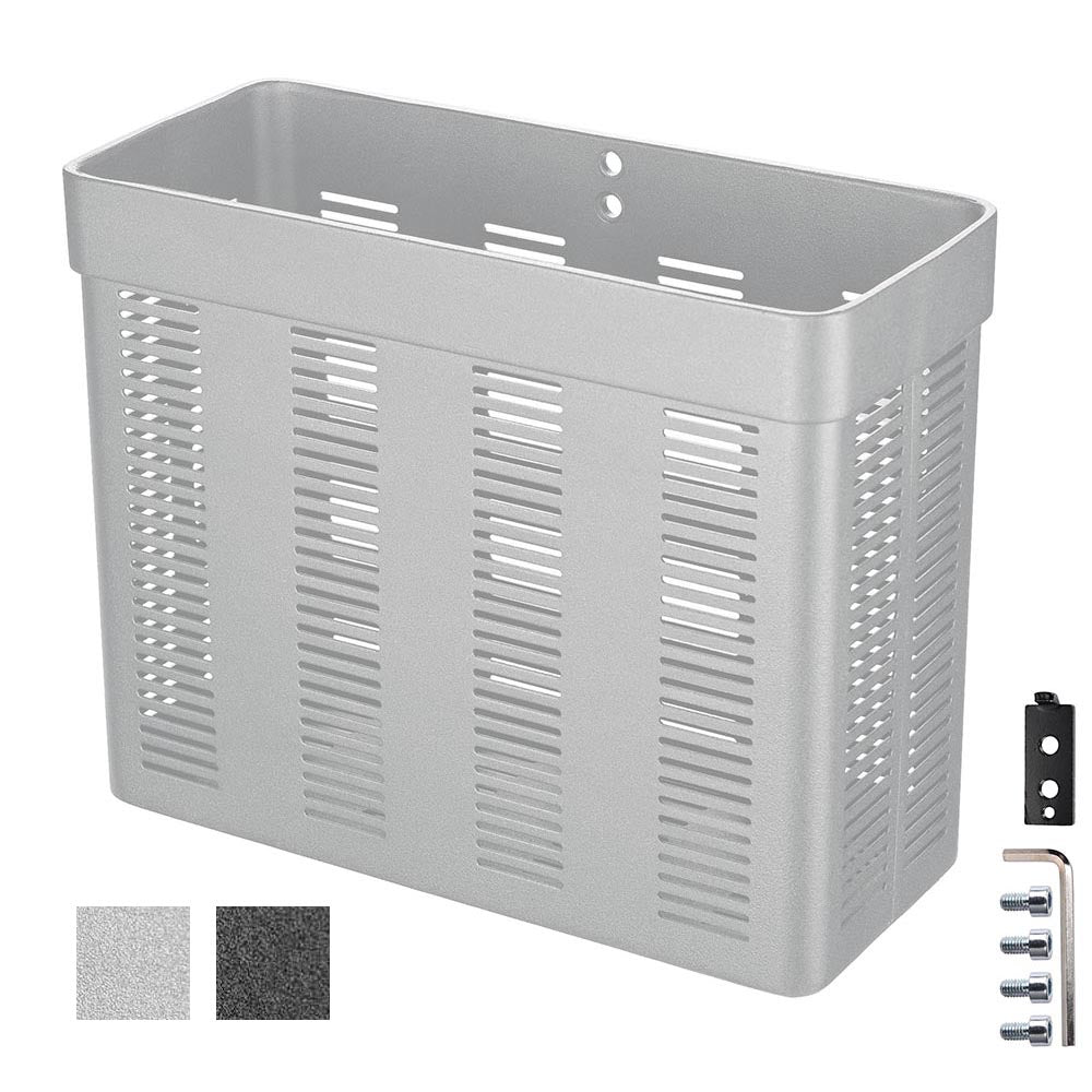 Yescom NexusX Mobile Computer Cart Metal Storage Basket