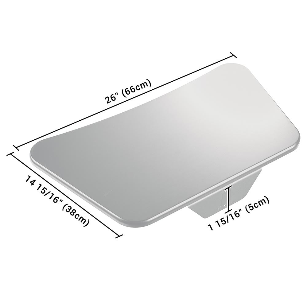 Yescom Mobile Computer Cart Pull Out Keyboard Tray