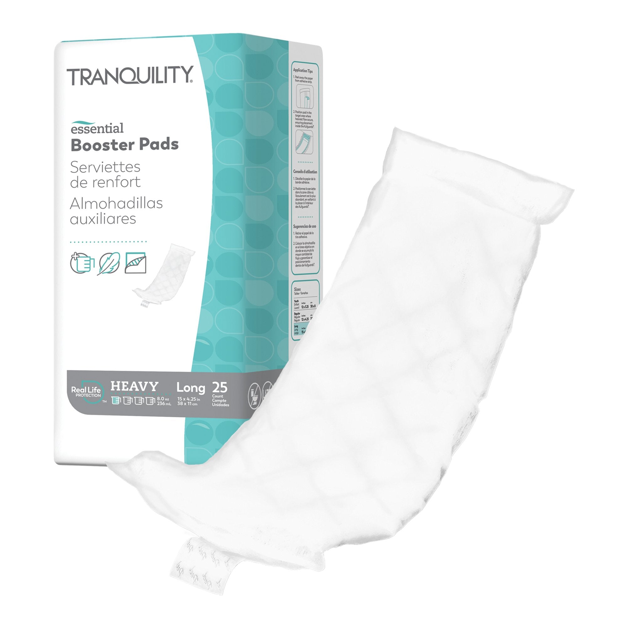 Select® Incontinence Booster Pad, 15-Inch Length 2762
