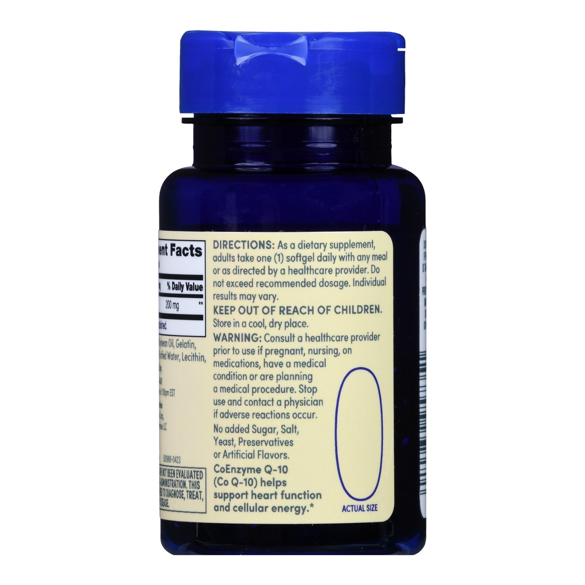 Foster & Thrive™ Co Q-10 200 mg Rapid Release Softgels 01093995735