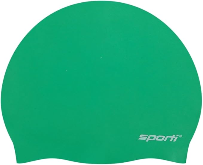 Sporti Silicone Swim Cap for Kids, Unisex Youth Swimming Cap, Protection Bathing Caps for Your Children, Aged 2-10