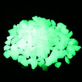 Shiny Stone Glow in The Dark Gravel, Fish Tank Aquarium Gravel Sand, Decorative Gravel Rocks,Aquarium Gravel Stones for Home and Fairy Garden Decoration,305g/0.67lbs (Yellow Green, 8-15mm)