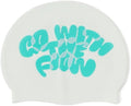 Unisex Silicone Swimming hat That Protects Hair and Ears, Pretty and Cool Artist Collaboration Design Swimming hat