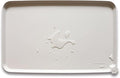 Hoki Found XX-Large Silicone Pet Feeding Mats - Non Slip Dog Cat Bowl Placemats - Waterproof for Carpet - Cream Brown