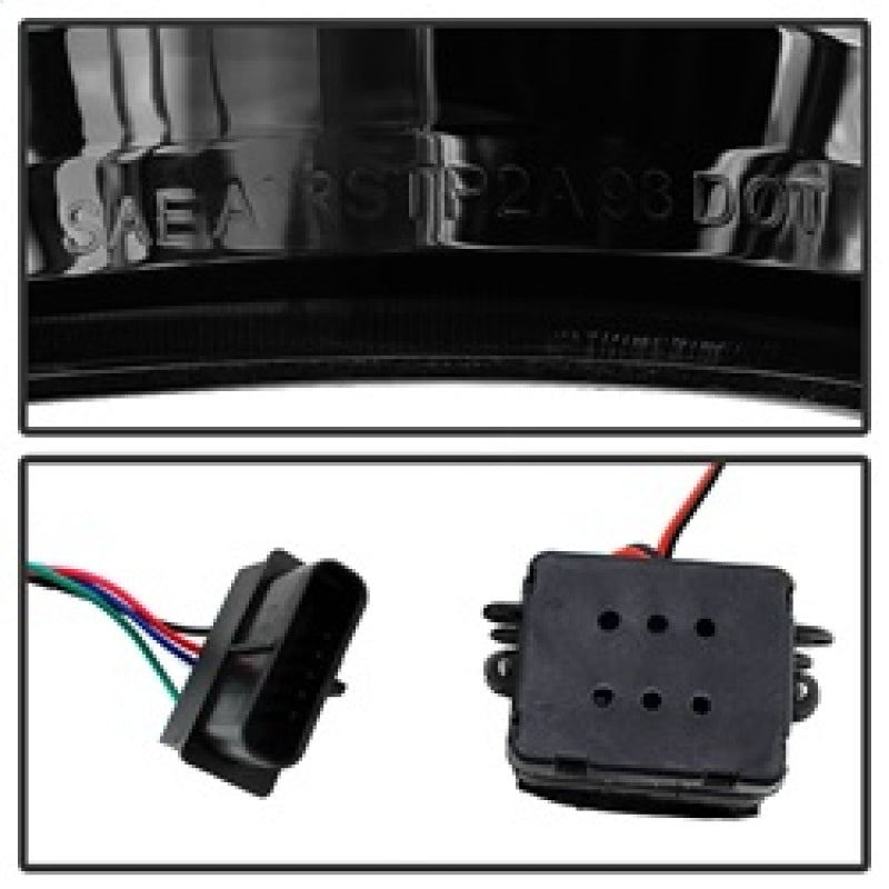 SPYDER Xtune Yukon Denali 99-00 LED Tail Lights w/ 3rd LED Brake Light Smoked ALT-JH-CCK88-LED-SET-SM 9032752