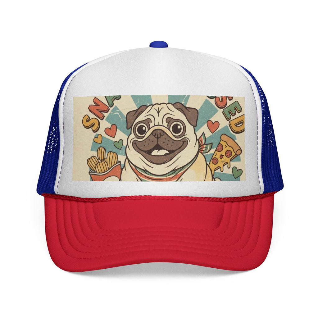 Funny Fat Dog Trucker Cap — Cute Chubby Dog Dad Hat