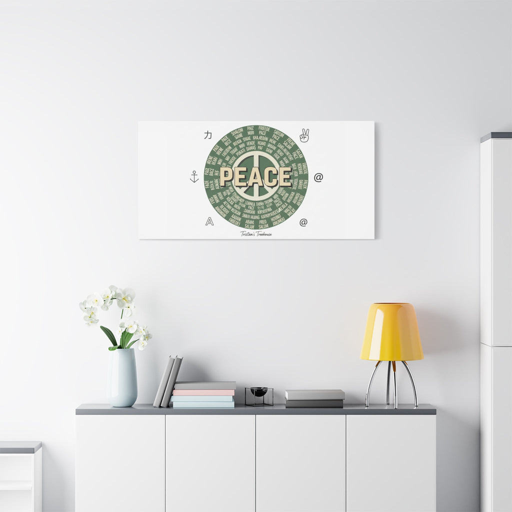 Peace doodle canvas | hand drawn sketch aesthetic, handwritten message