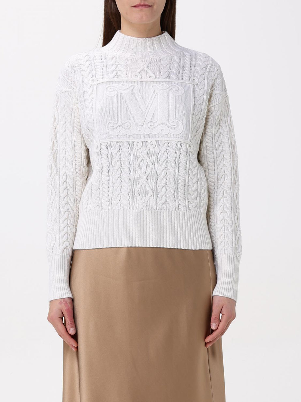 Max Mara Sweater Woman White