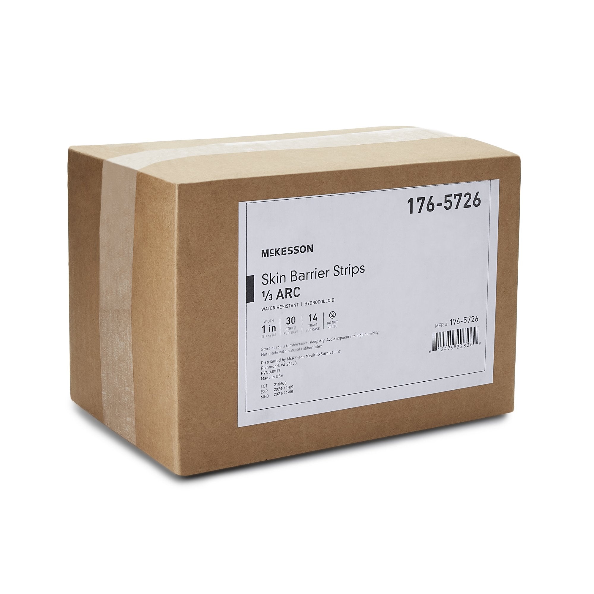 McKesson Skin Barrier 1/3 Arc Strip 176-5726