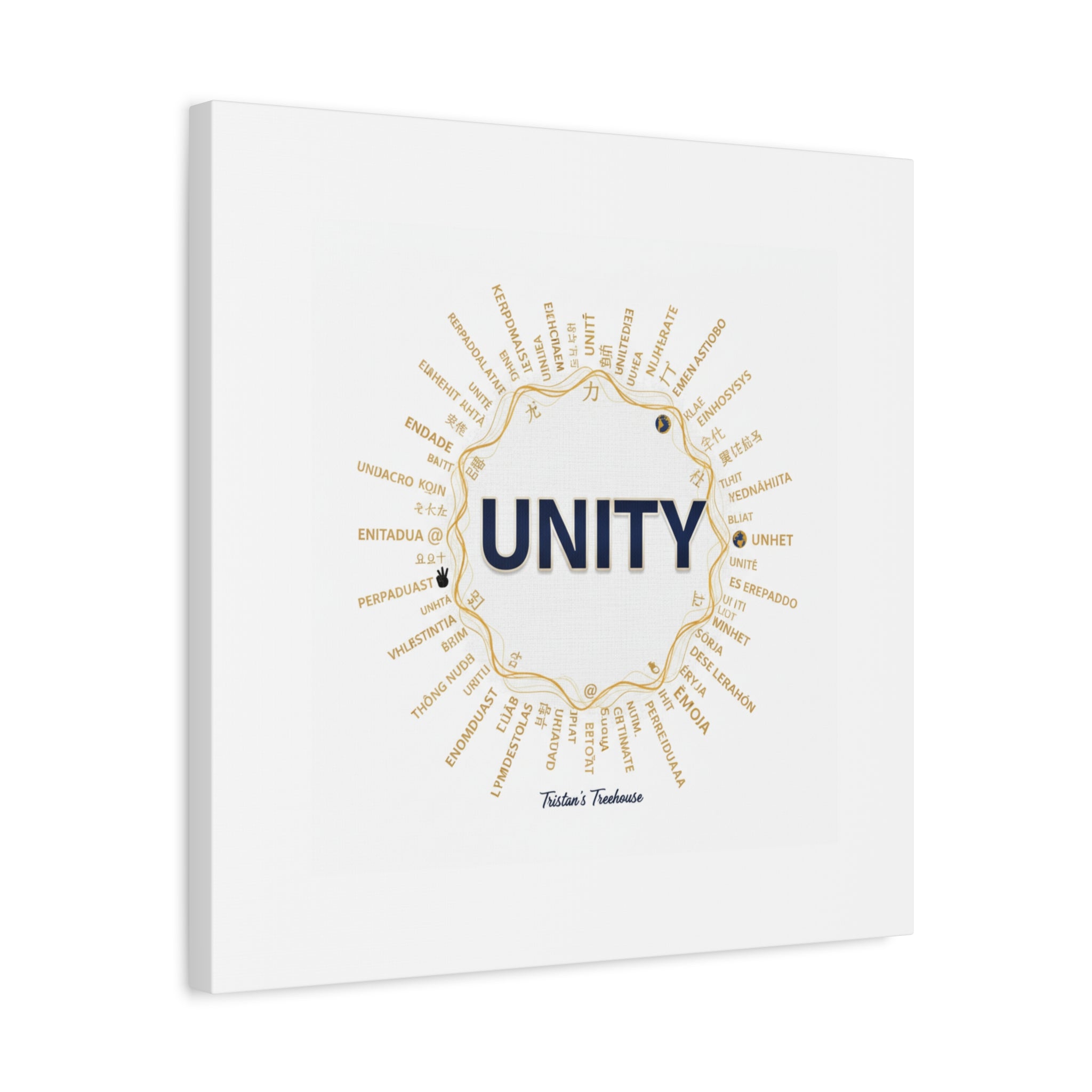 UNITY Canvas, Matte Stretched 1.25" | Dry January sober curious decor